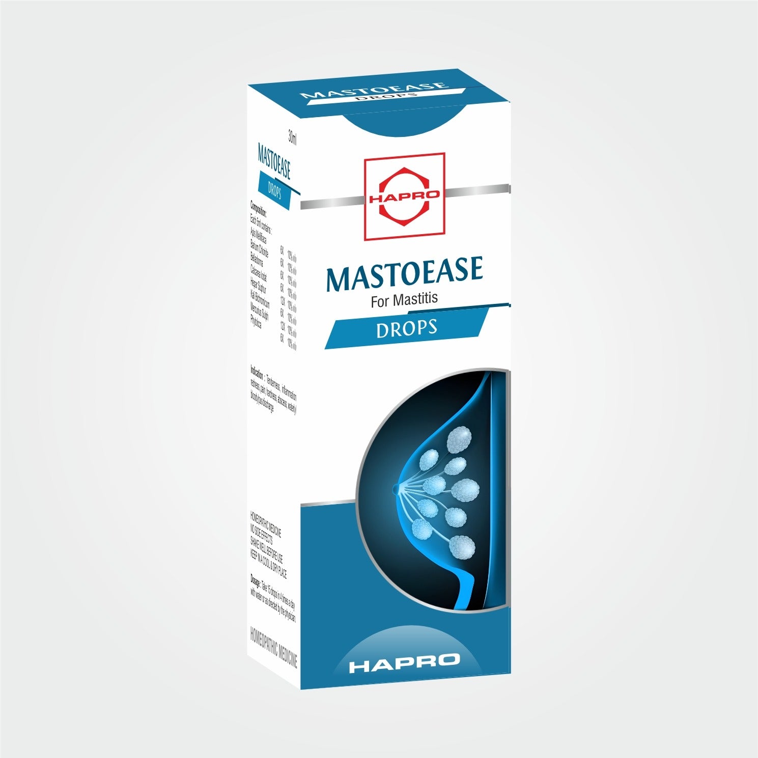 Mastoease Drops – Natural Support for Mastitis & Breast Health (30ml)