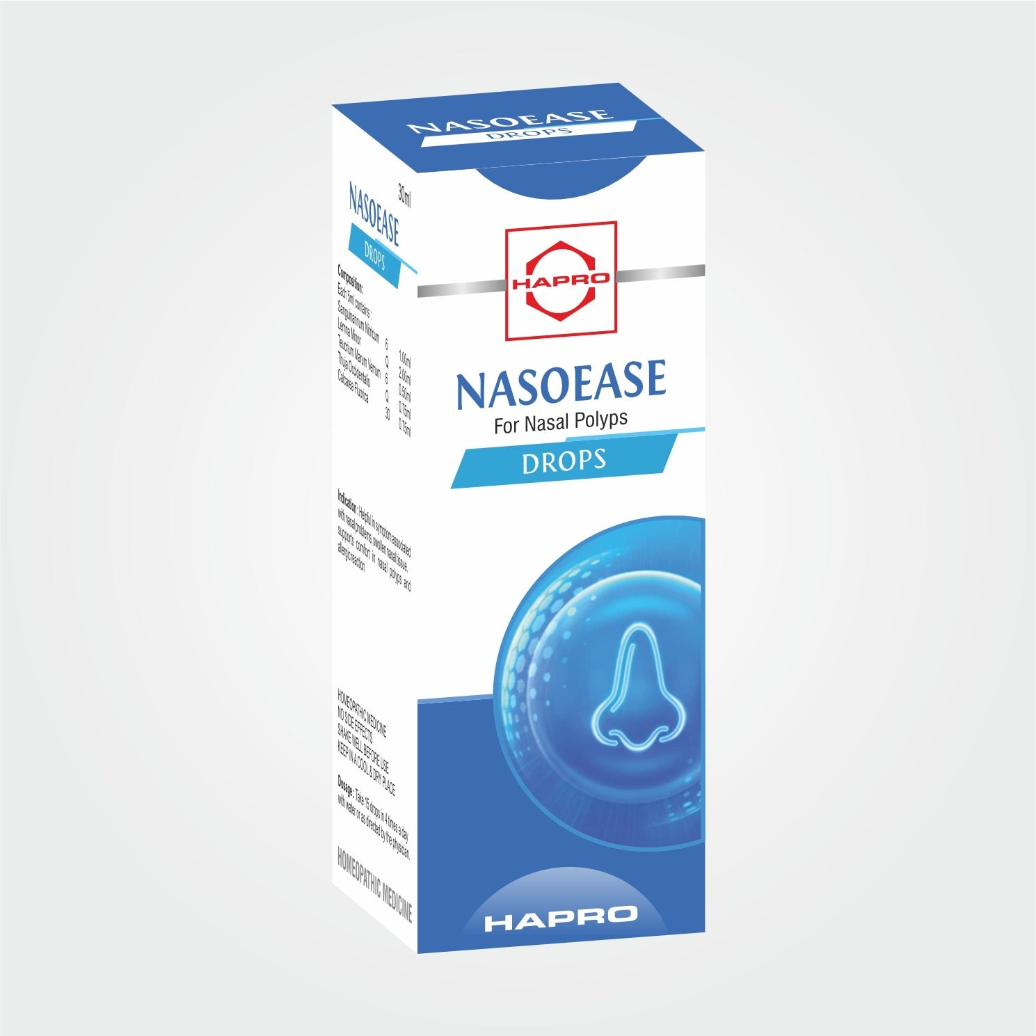 Nasoease Drops – Natural Support for Nasal Polyps & Sinus Health (30ml)
