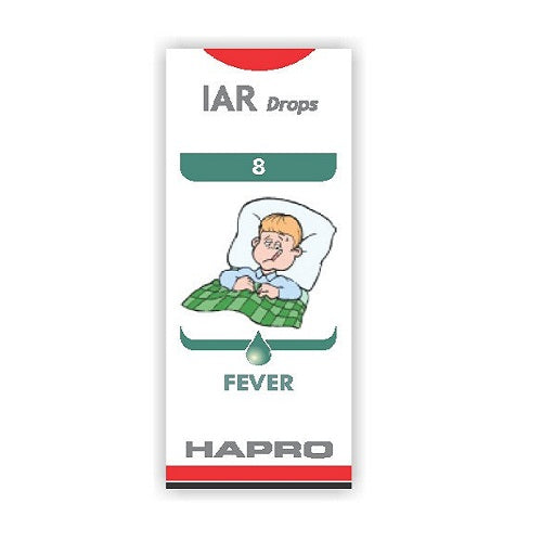 Hapro IAR (Insta Action Range Drops) Drop No – 08 Fever (30ml)