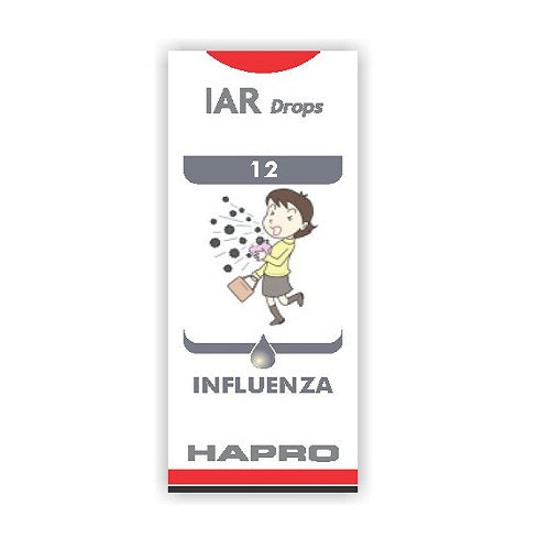 Hapro IAR (Insta Action Range Drops) Drop No – 12 Influenza (30ml)
