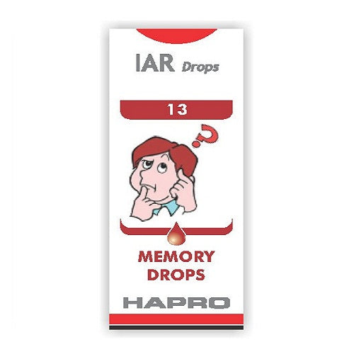 Hapro IAR (Insta Action Range Drops) Drop No – 13 Memory Drop (30ml)