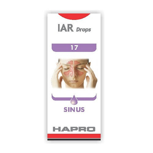 Hapro IAR (Insta Action Range Drops) Drop No – 17 Sinus (30ml)