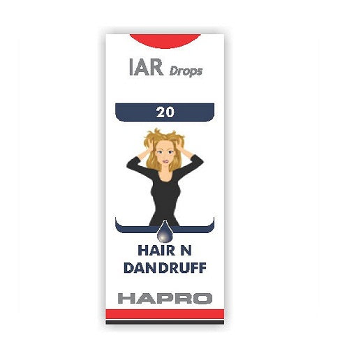 Hapro IAR (Insta Action Range Drops) Drop No – 20 Hair-N-Dandruff (30ml)
