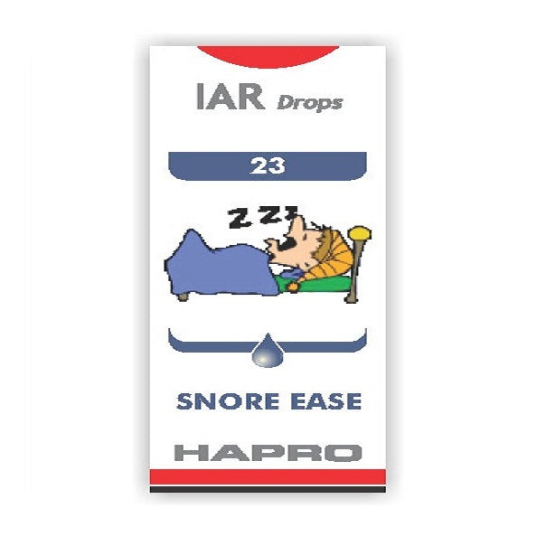 Hapro IAR (Insta Action Range Drops) Drop No – 23 Snore Ease (30ml)