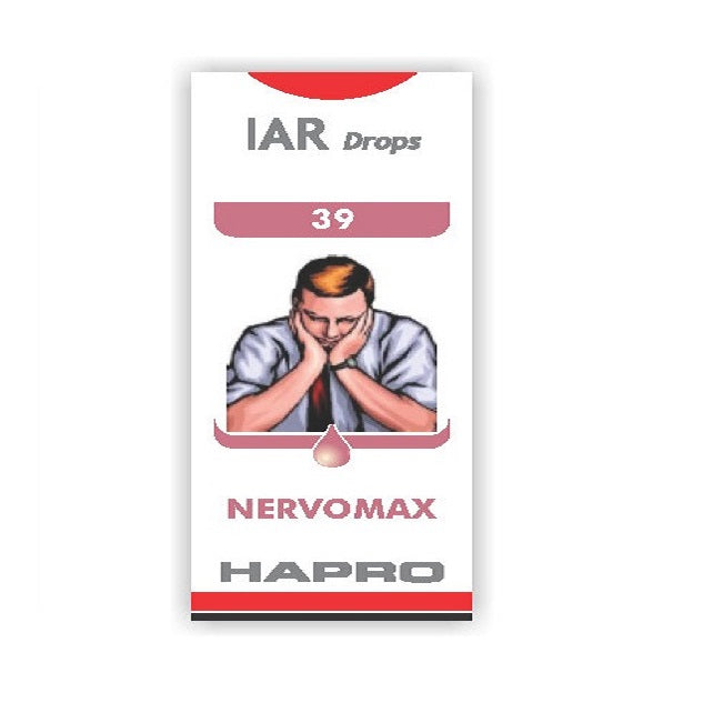 Hapro IAR (Insta Action Range Drops) Drop No – 39 Nervomax (30ml)