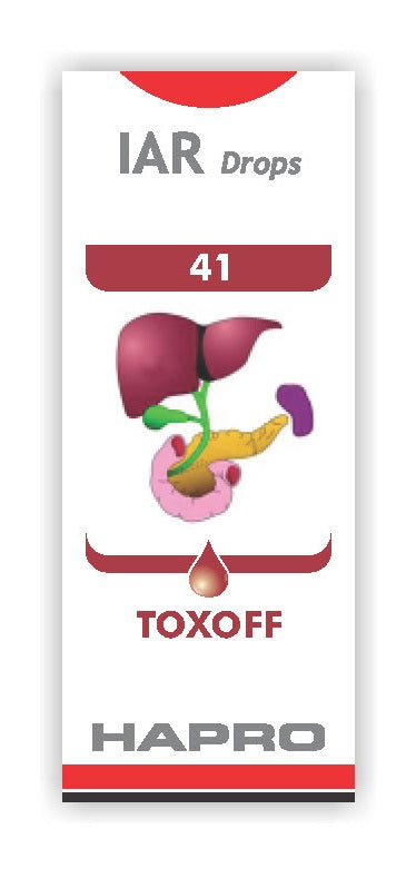 Hapro IAR (Insta Action Range Drops) Drop No – 41 Toxoff (30ml)