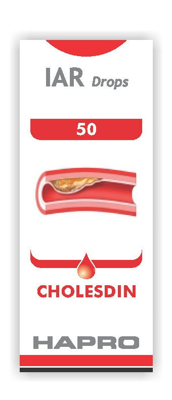 Hapro IAR (Insta Action Range Drops) Drop No – 50 Cholesdin (30ml)