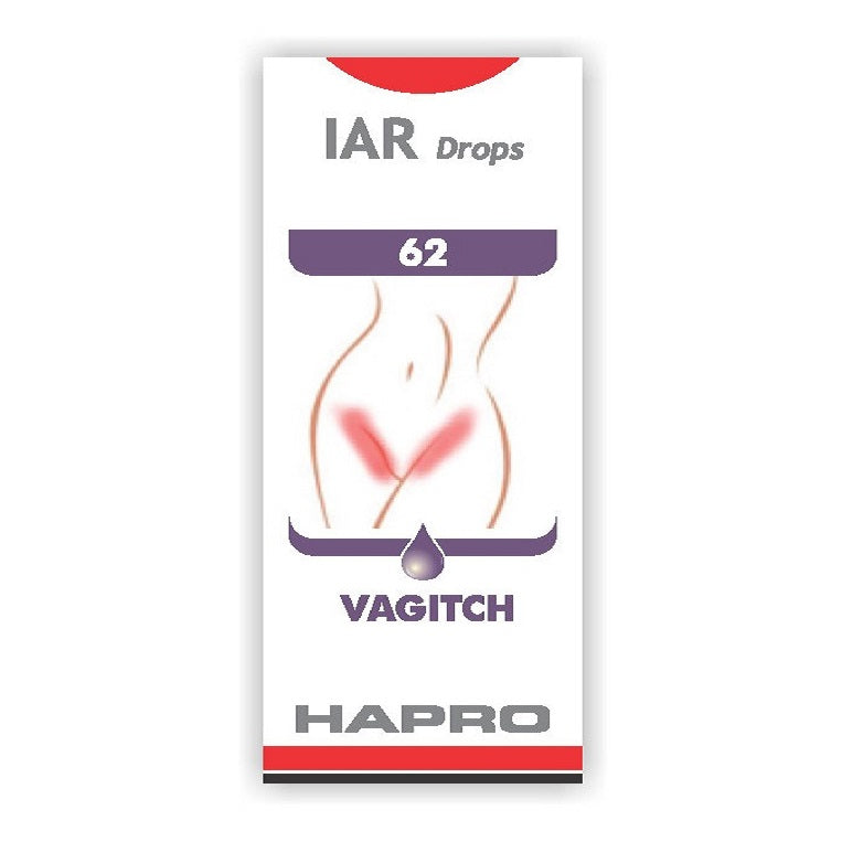 Hapro IAR (Insta Action Range Drops) Drop No – 62 Vagitch (30ml)
