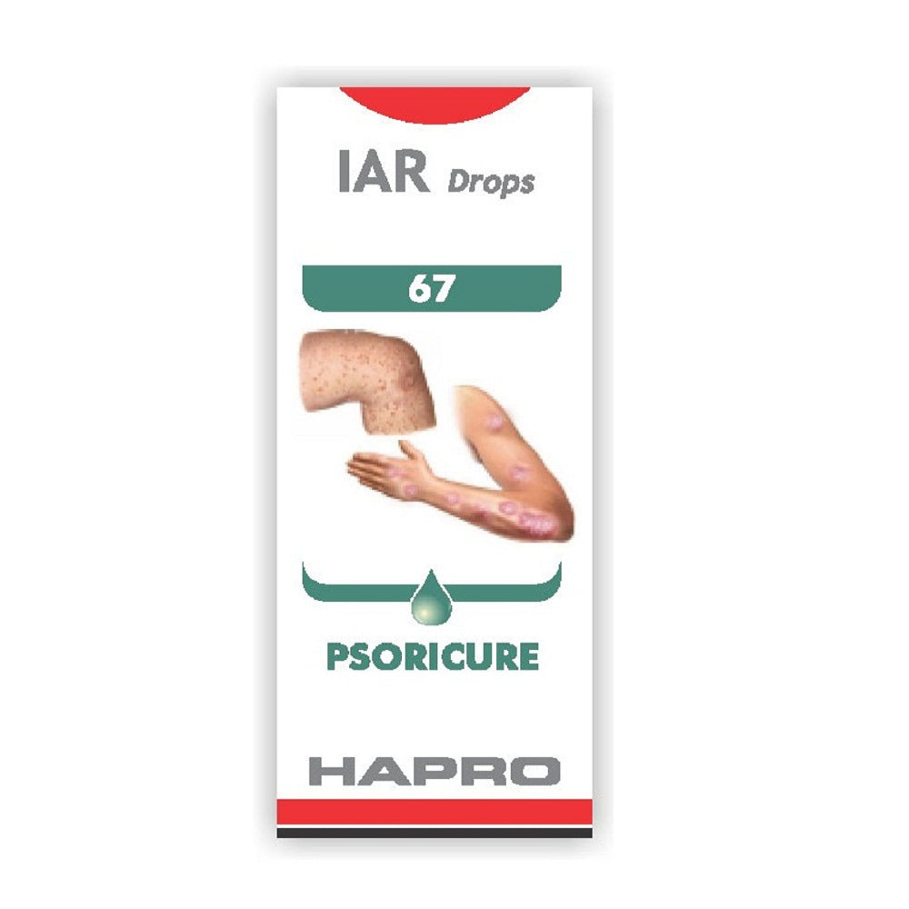 Hapro IAR (Insta Action Range Drops) Drop No – 67 PSORICURE (30ml)