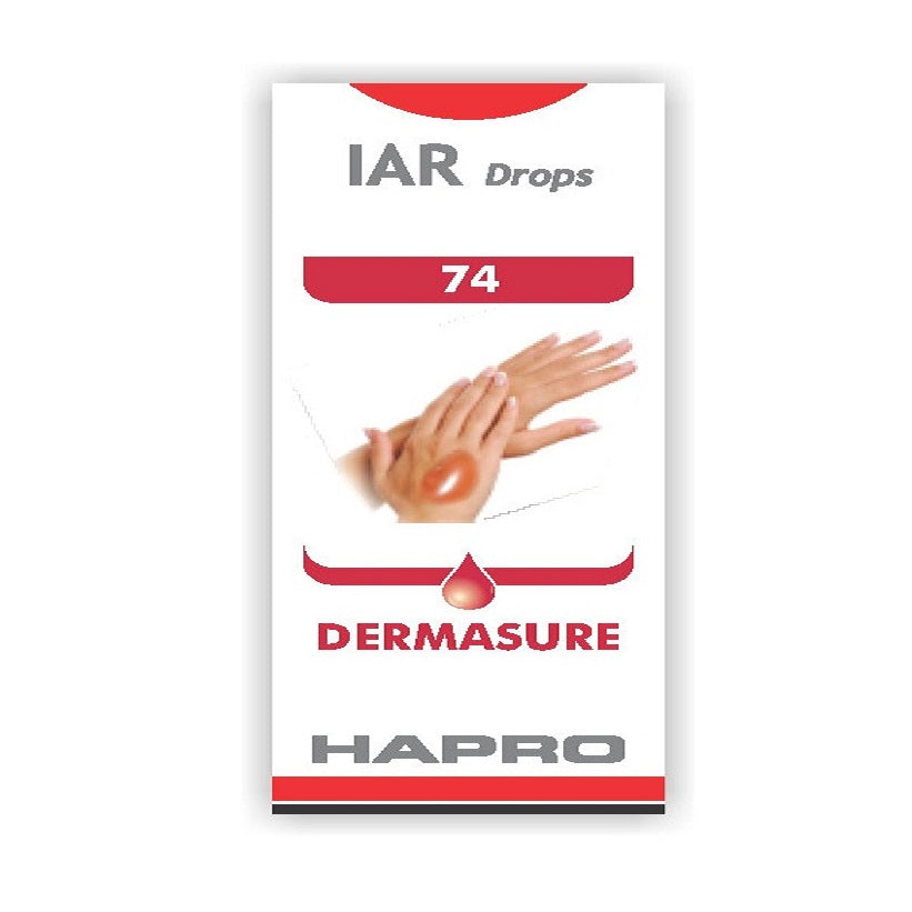 Hapro IAR (Insta Action Range Drops) Drop No – 74 DERMASURE (30ml)