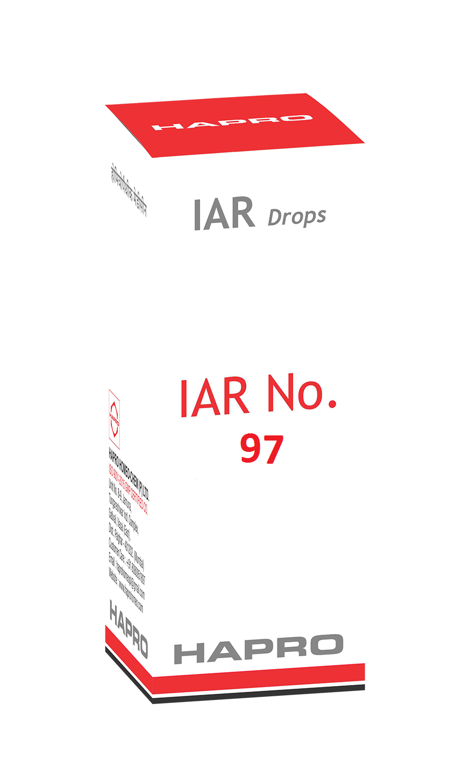 Hapro IAR (Insta Action Range Drops) Drop No – 97 URICONIX (30ml)