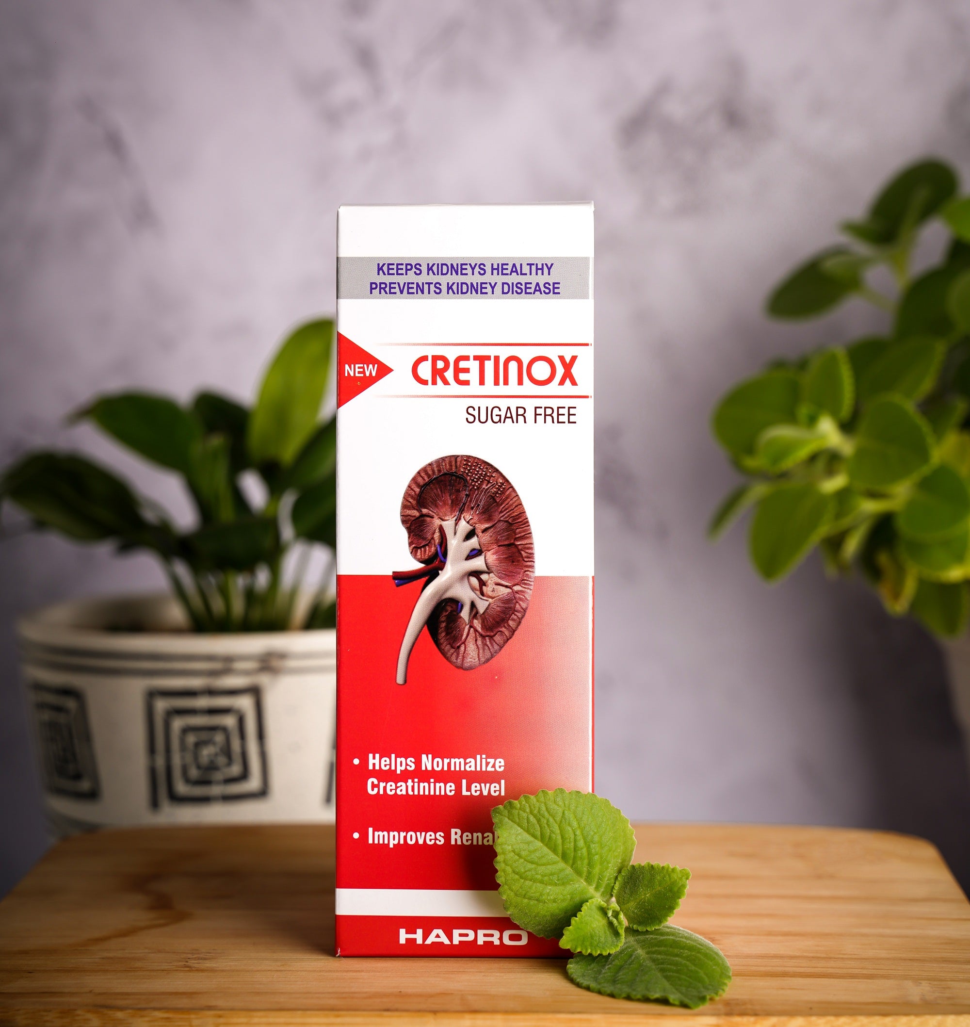 Hapro Cretinox : Helps in Problems related to High Creatinine Level & Improper Kidney Functions.