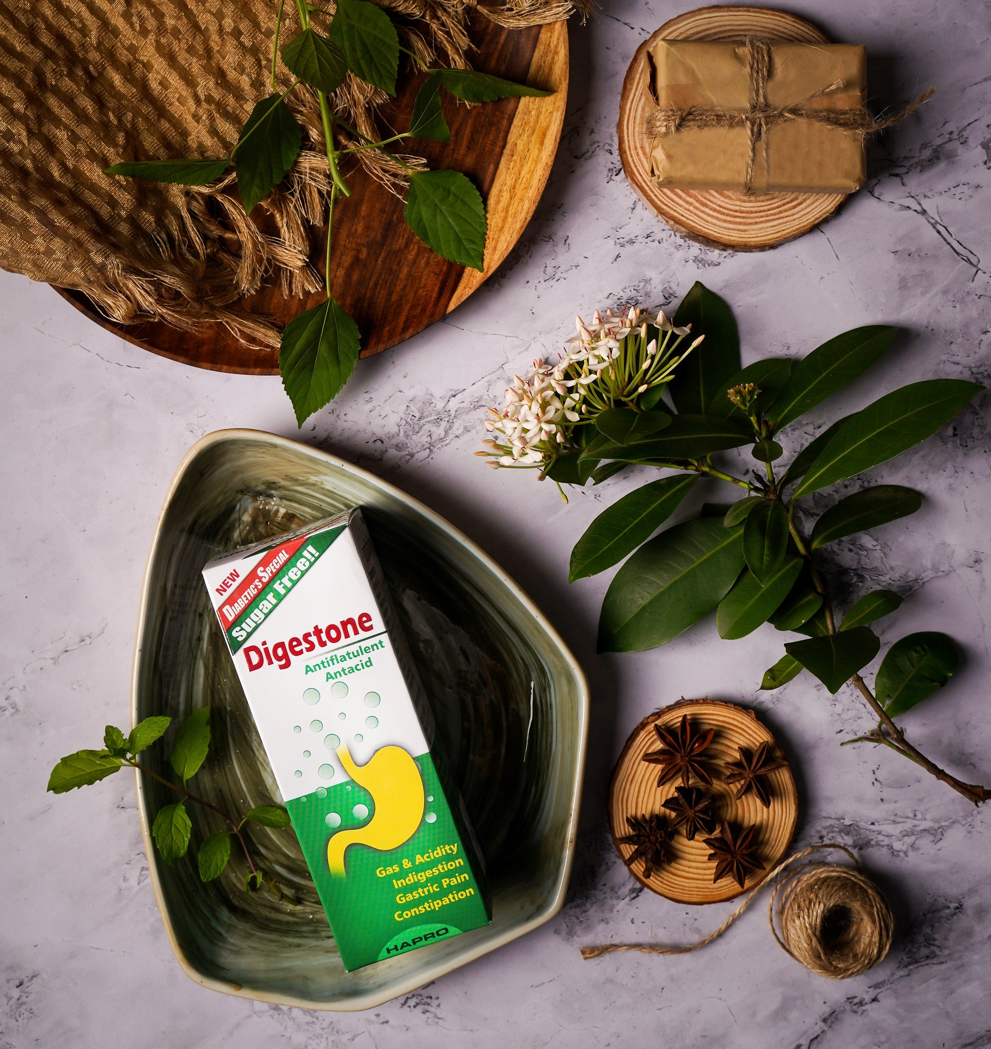 Hapro Digestone : Relief From Gas, Flatulence, Bloating, Acidity And Other Digestion Problems.