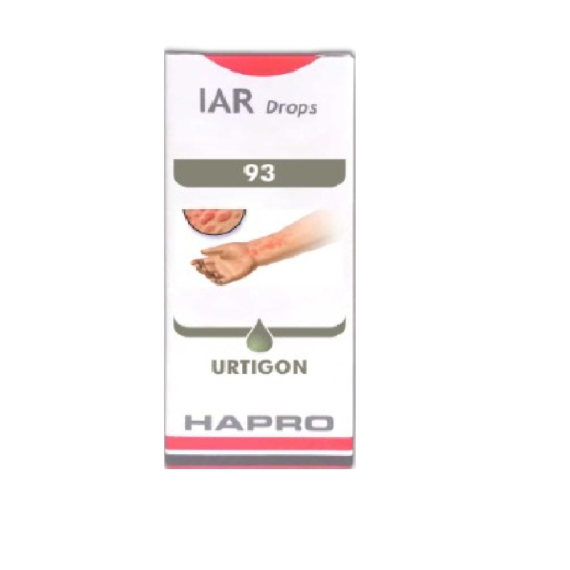 Hapro IAR (Insta Action Range Drops) Drop No – 93 URTIGON (30ml)
