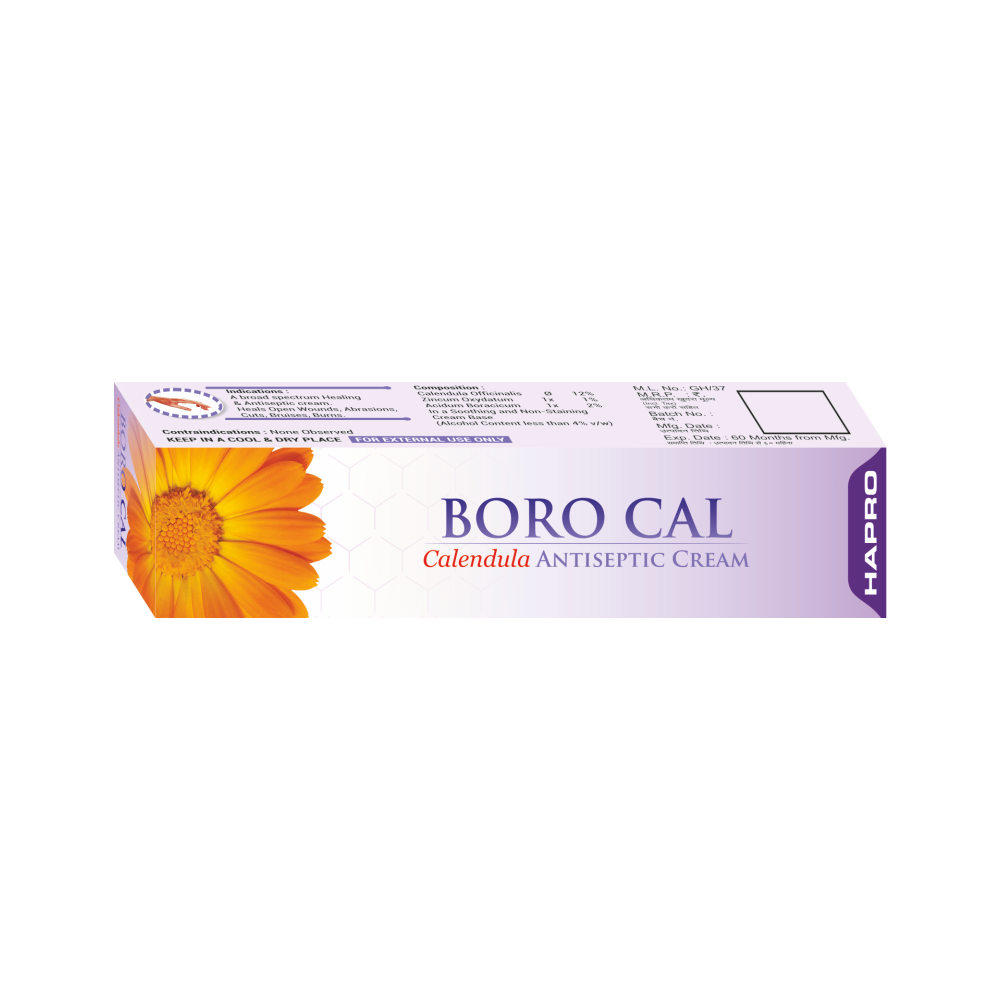 Hapro BOROCAL – Calendula Antiseptic Cream (Pack of 2 Pieces)
