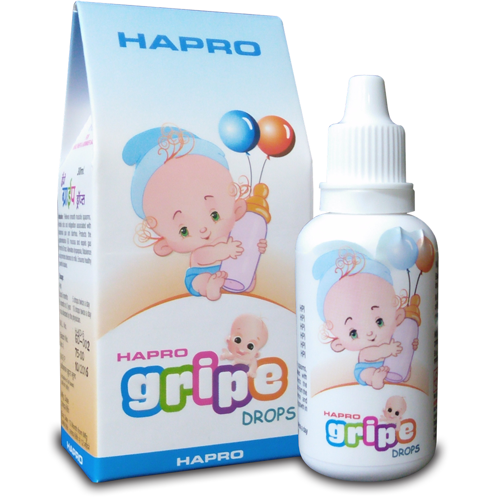 Hapro Gripe Drops: Drops To Relieve Indigestion And Colic Pain In Infants.
