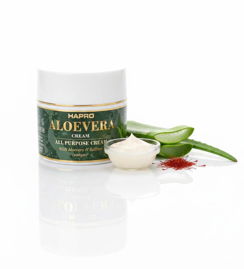 Hapro Aloe Vera Cream – with Goodness of Calendula (Pack Of 2 Pieces)