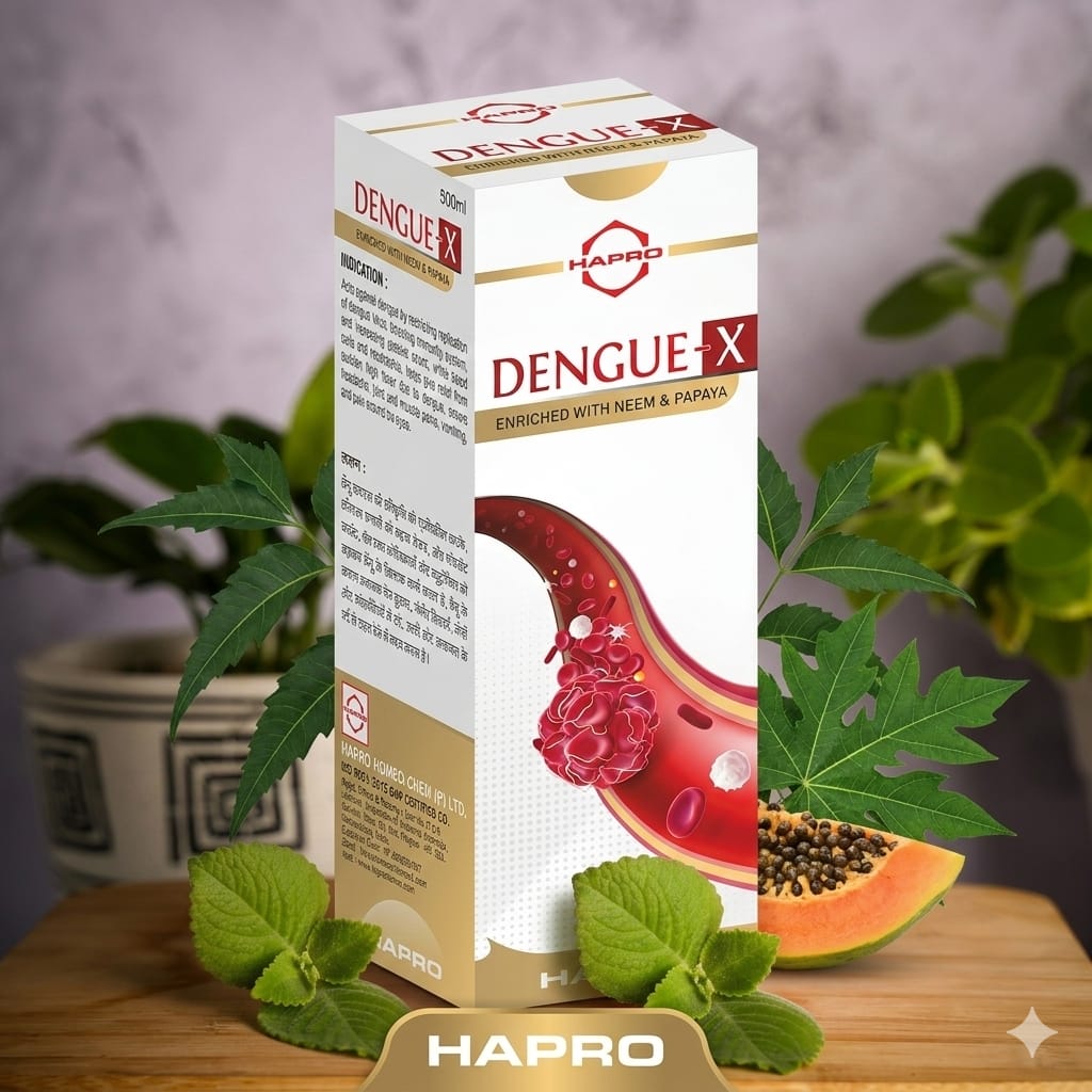 Hapro DENGUE - X Enriched with Neem and Papaya