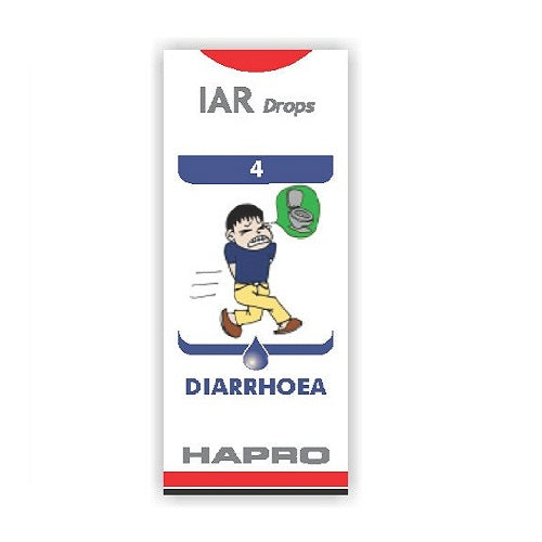 Hapro IAR (Insta Action Range Drops) Drop No – 04 Diarrhoea (30ml)