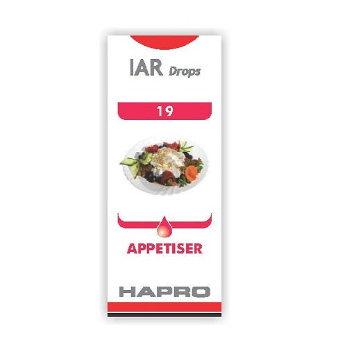 Hapro IAR (Insta Action Range Drops) Drop No – 19 Appetiser (30ml)