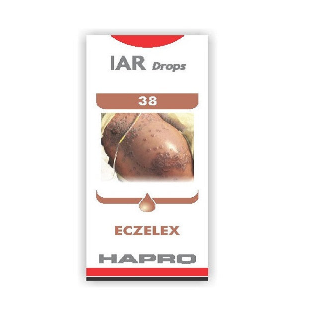 Hapro IAR (Insta Action Range Drops) Drop No – 38 Eczelex (30ml)
