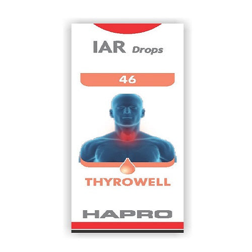 Hapro IAR (Insta Action Range Drops) Drop No – 46 Thyrowell (30ml)