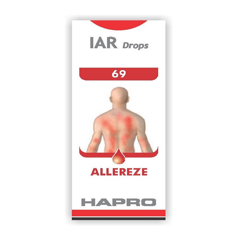 Hapro IAR (Insta Action Range Drops) Drop No – 69 Allereze (30ml)