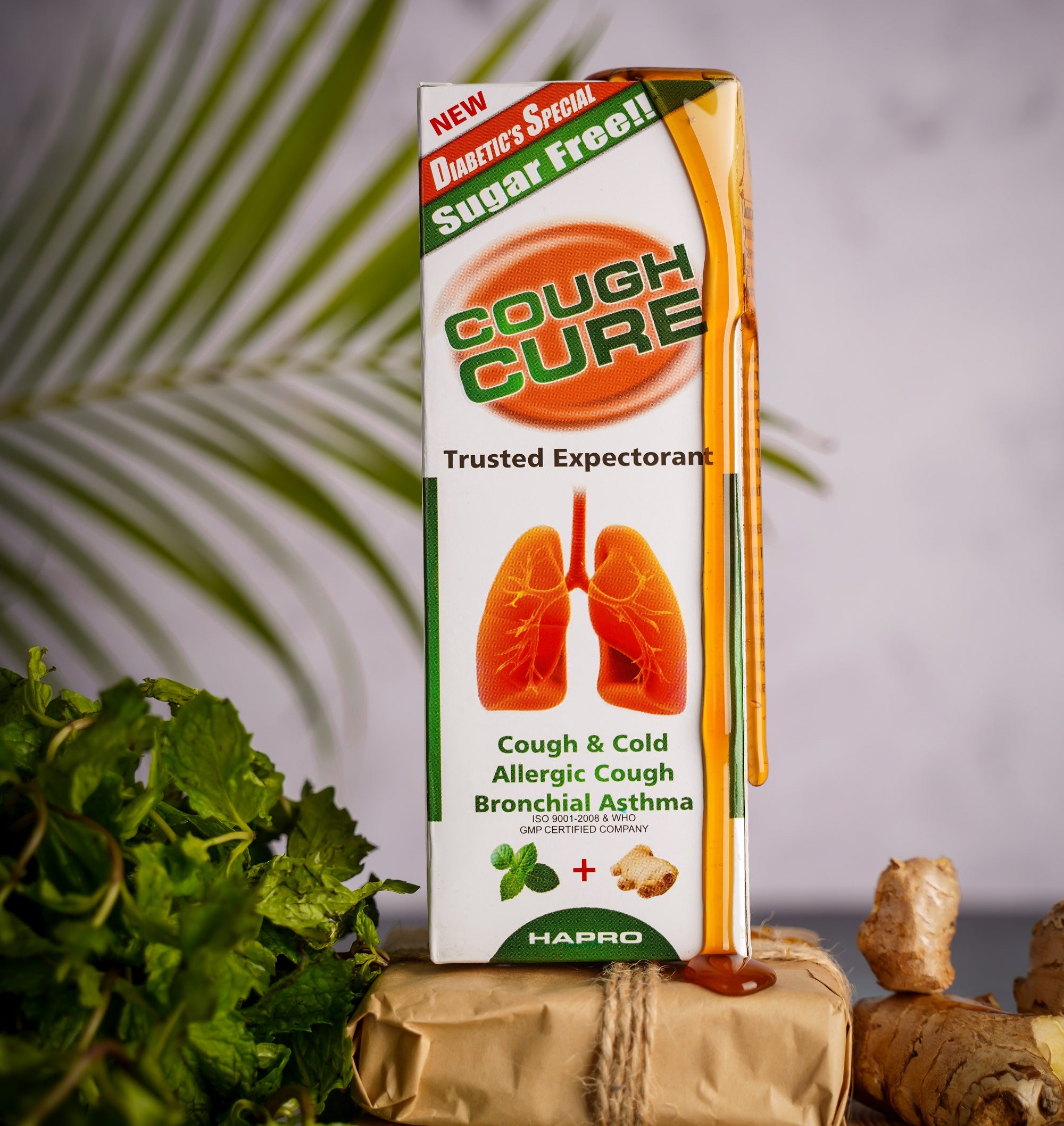 Hapro Cough Cure: Relief From All Types Of Cough And Associated Respiratory Tract Conditions.