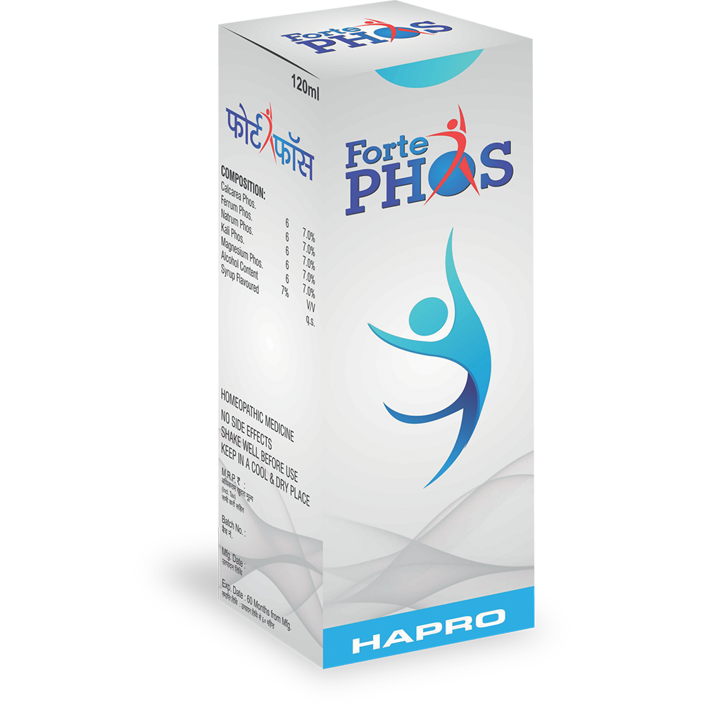 Hapro Forte Phos : Tones up nerves and brain function.