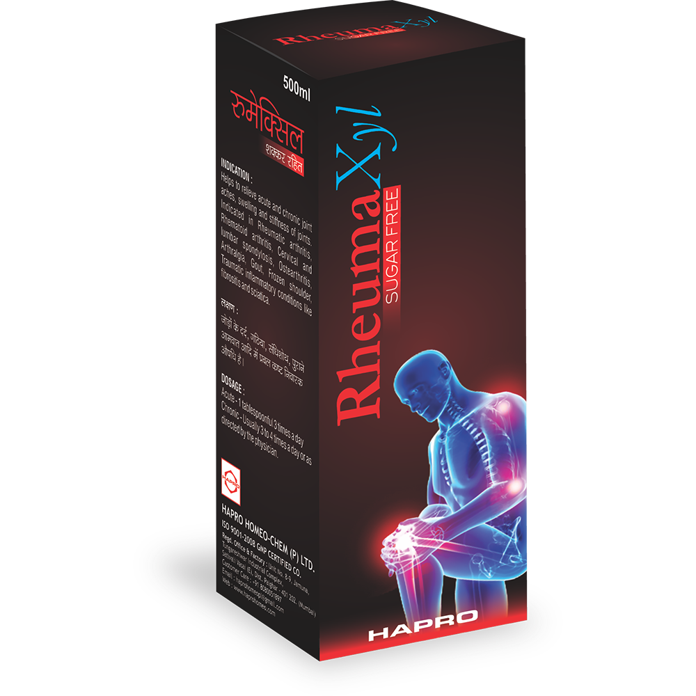Hapro Rheumaxyl : Strong Anti-Arthritic Tonic Useful in Rheumatoid Arthritis.